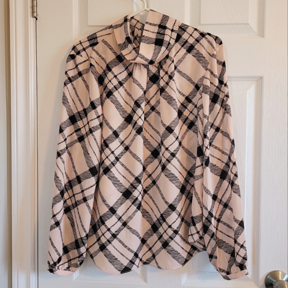 NEW Melanie Lyne Blouse cream/black